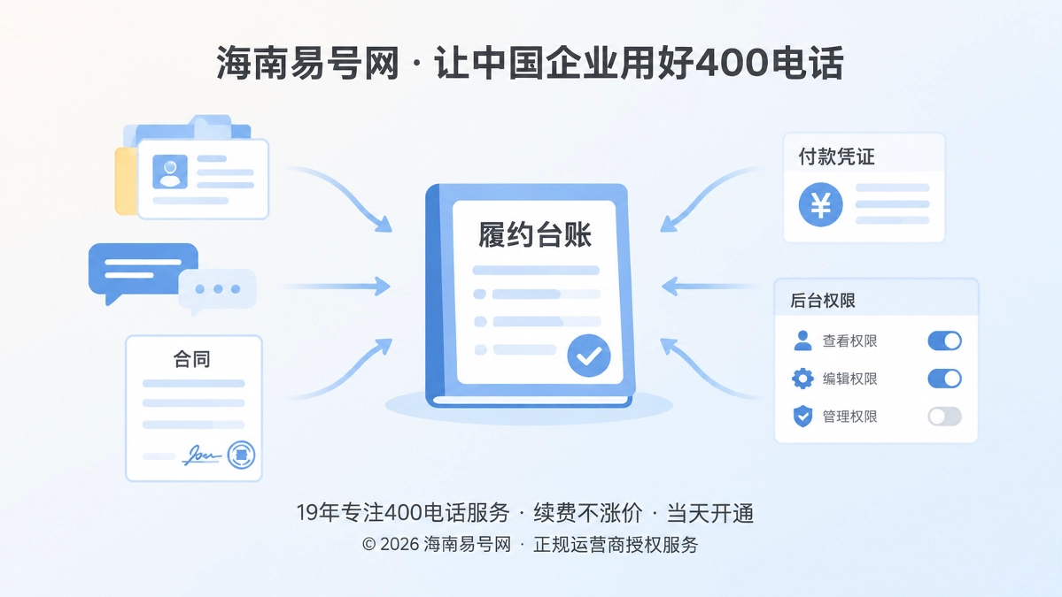 2026年诚实守信的400电话办理：让承诺可追溯