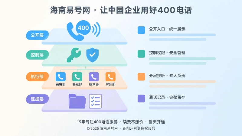公开层控制层执行层证据层分层管理的扁平插画