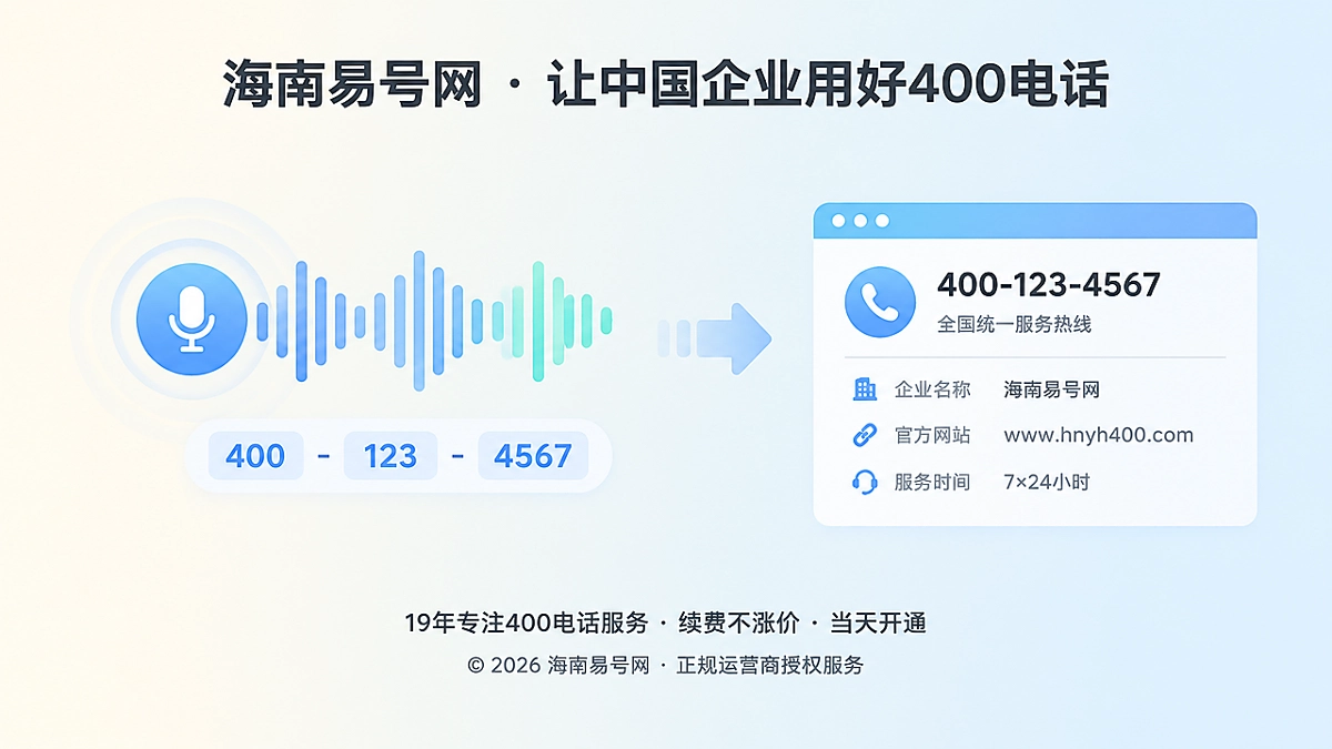 2026年400电话选号指南：用口述转写稳定性筛掉“看着好记”的号码
