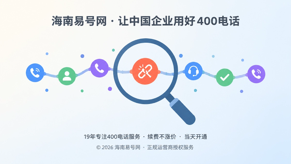 2026年400电话功能详解：用呼叫释放原因找出接不通的真正位置
